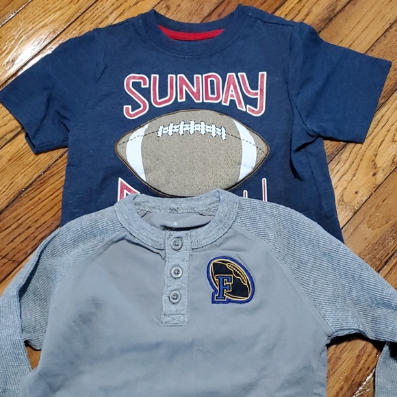 2 boys football shirts - Picture 1 of 3
